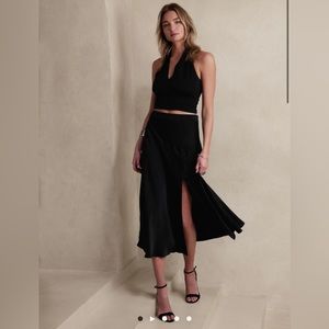 Banana Republic Maxi Slip Skirt